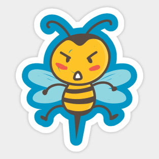 Cute bee Sticker